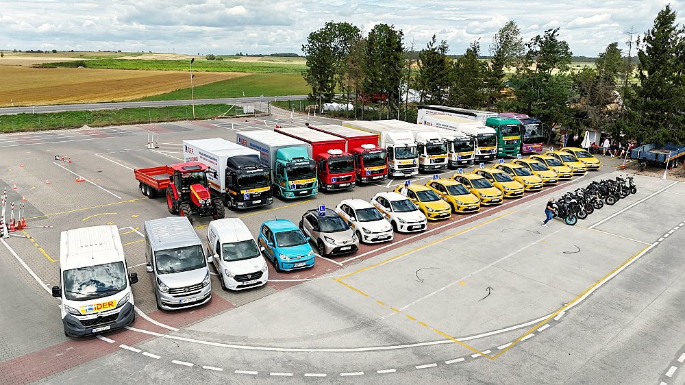 Szkolenie praktyczne na placu manewrowym